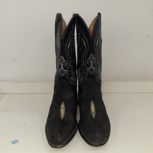 Norteno Genuine Stingray Boots Stone size 8.5